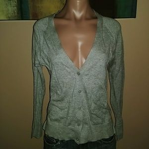 PERFECT CARDIGAN SO SWEATER BUTTON UP LONG SLEEVE